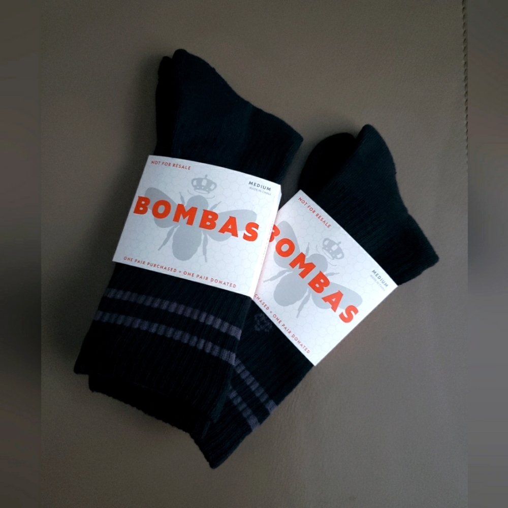 NWT Bombas Socks size M (2 pairs)